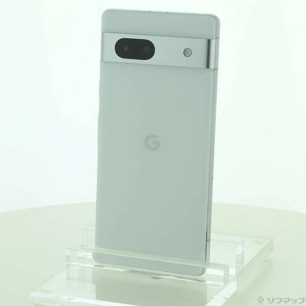 中古品〕 Google Pixel 7a 128GB スノー GA04274-JP SIMフリー【262