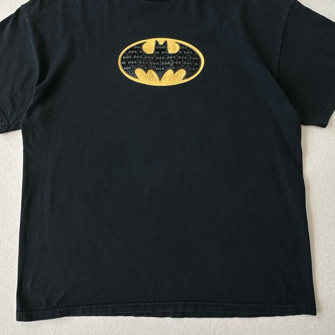 00s USA製 ワーナーブラザーズ バットマン ラバープリントTシャツ 