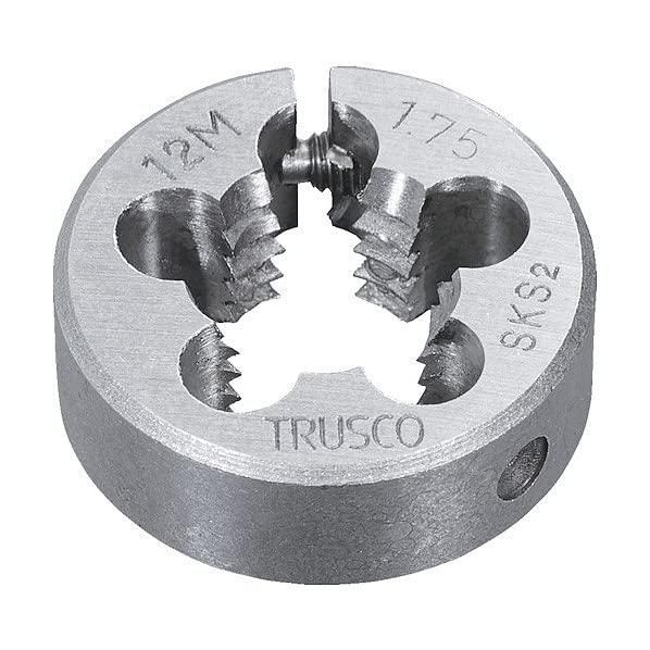 2営業日で発送 TRUSCO トラスコ中山 TRUSCO 丸ダイス 並目 75径 M42X4.5 SKS T75D42X4.5 3100