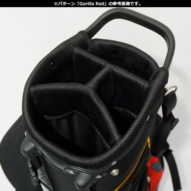 ラウドマウス 8.5型 軽量 スタンドバッグ Scribble Hearts Navy