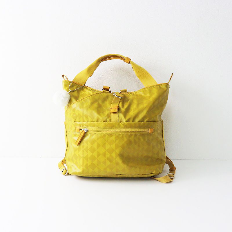 美品 カナナプロジェクト Kanana project カナナモノグラム PVC加工  