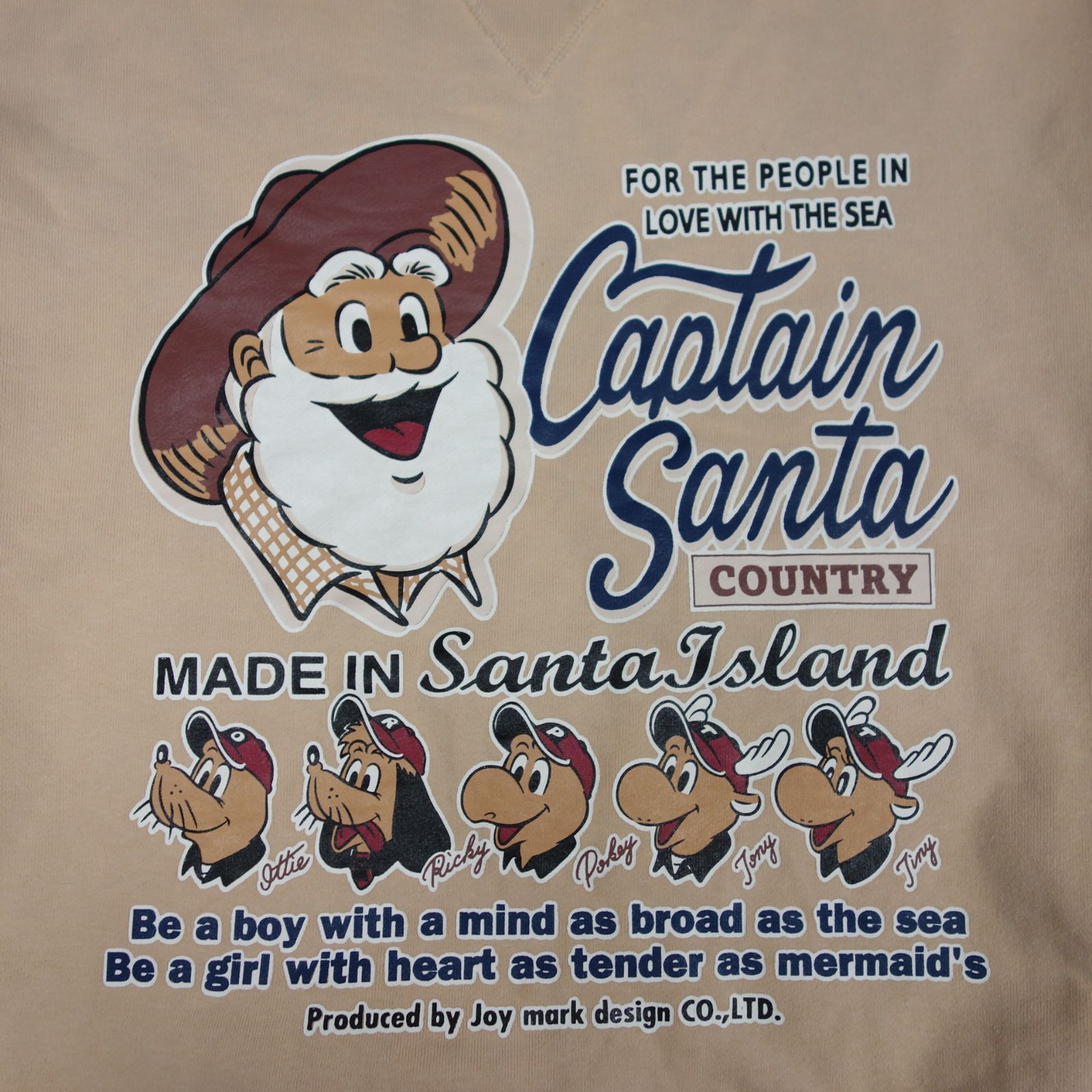 90s～ Vintage レトロ古着☆Captain Santa キャプテンサンタ 長袖 