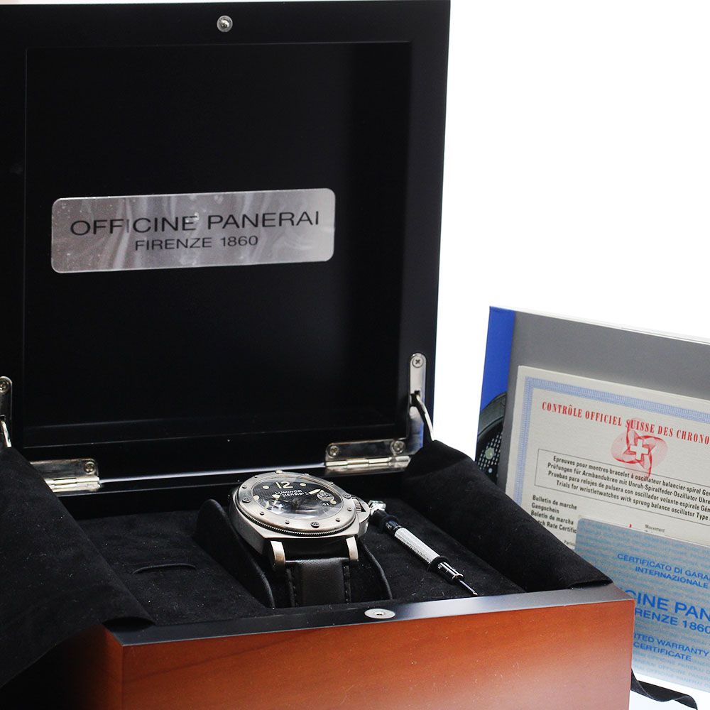 【誠実】 パネライ PANERAI PAM00025 ルミノール サブマーシブル デイト ルミノール ベース