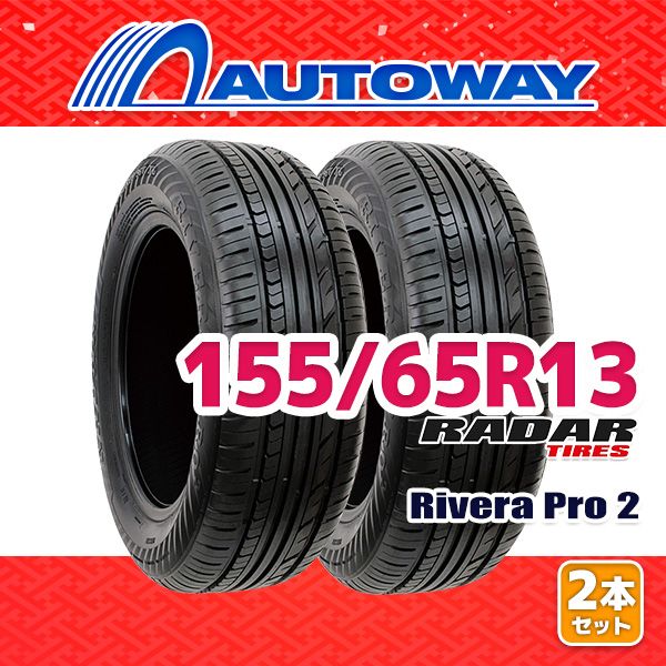 AUTOWAY】 新品 155/65R13 サマータイヤ Radar Rivera Pro 2 13インチ 