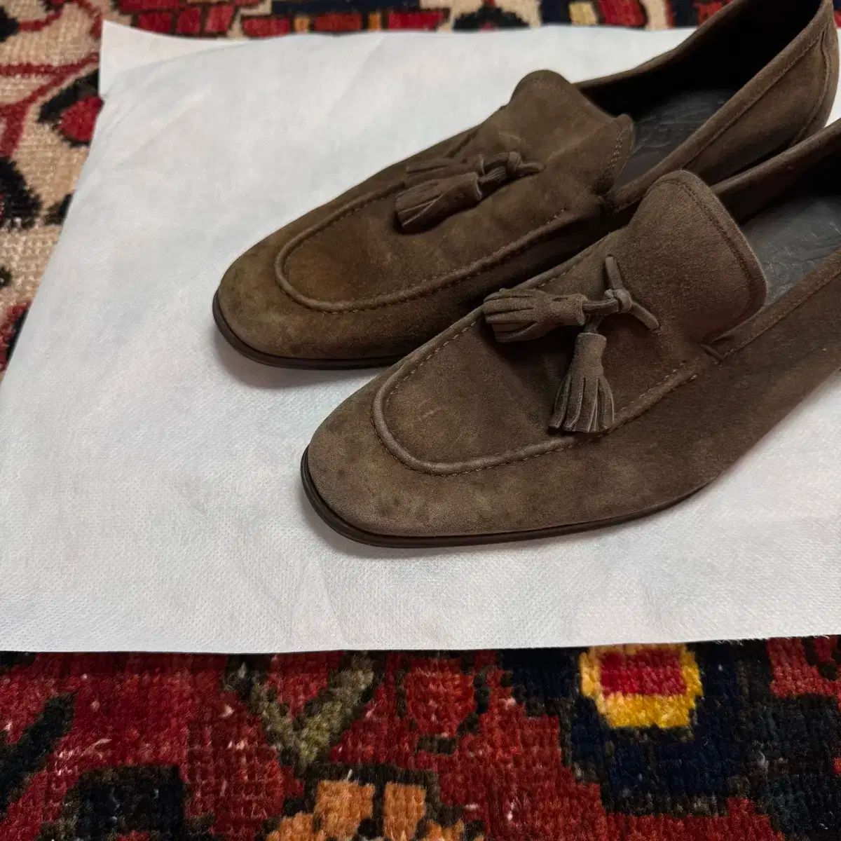 サルヴァトーレ FERRAGAMO(フェラガモ) スエード 裏地なし