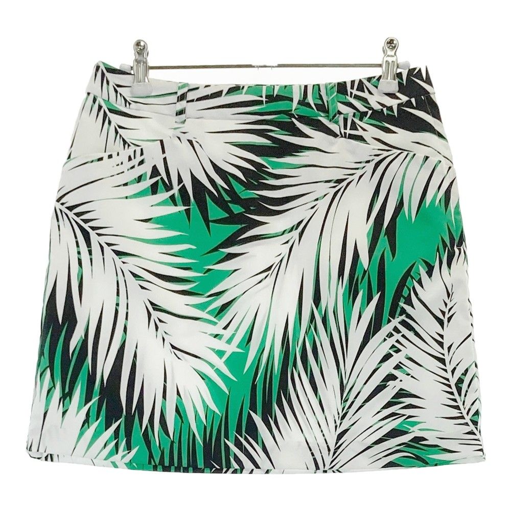 サイズ：38 LANVIN SPORT ランバン スポール スカート 総柄 ホワイト系