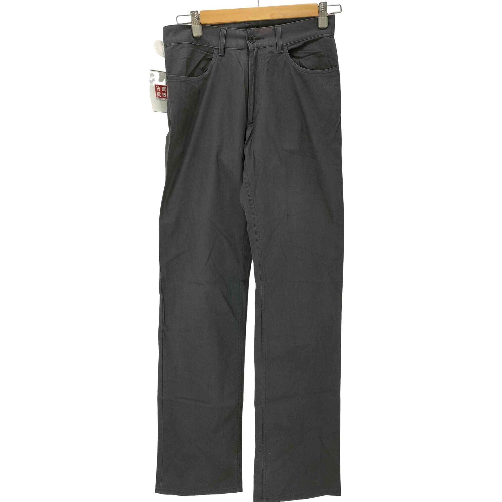 90s フランス製 agnes b. homme トカゲ ブラックツイルパンツ 90s “agnes b.” made in france black streat cotton pants