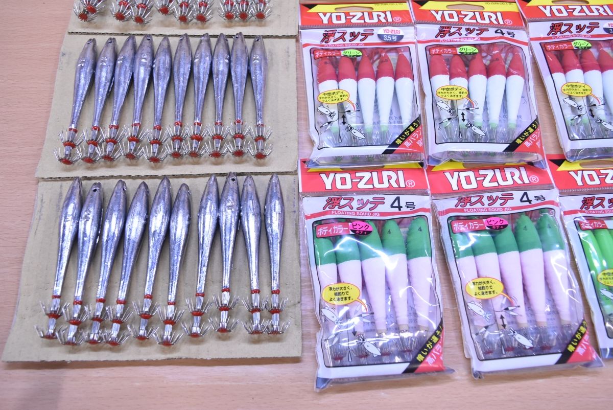  ヨーヅリ スッテ大量セット 鉛トンボ 20号 46本 浮スッテ 3号～4号 23点 ピンク グリーン WAKI YO ZURI ジグ エギ 餌木 ハードルアー