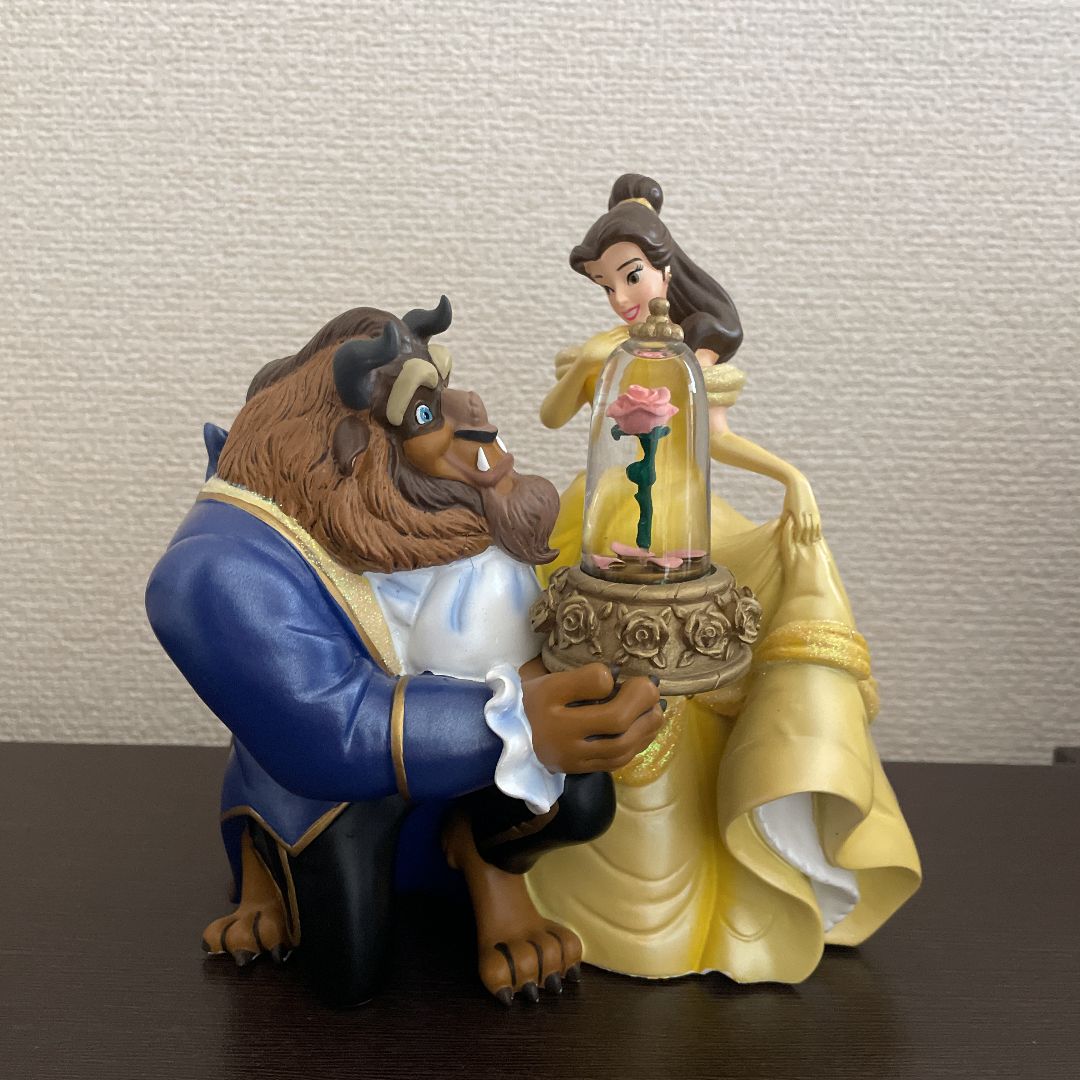 美女と野獣 ベル オルゴール スノードーム フィギュア - メルカリ