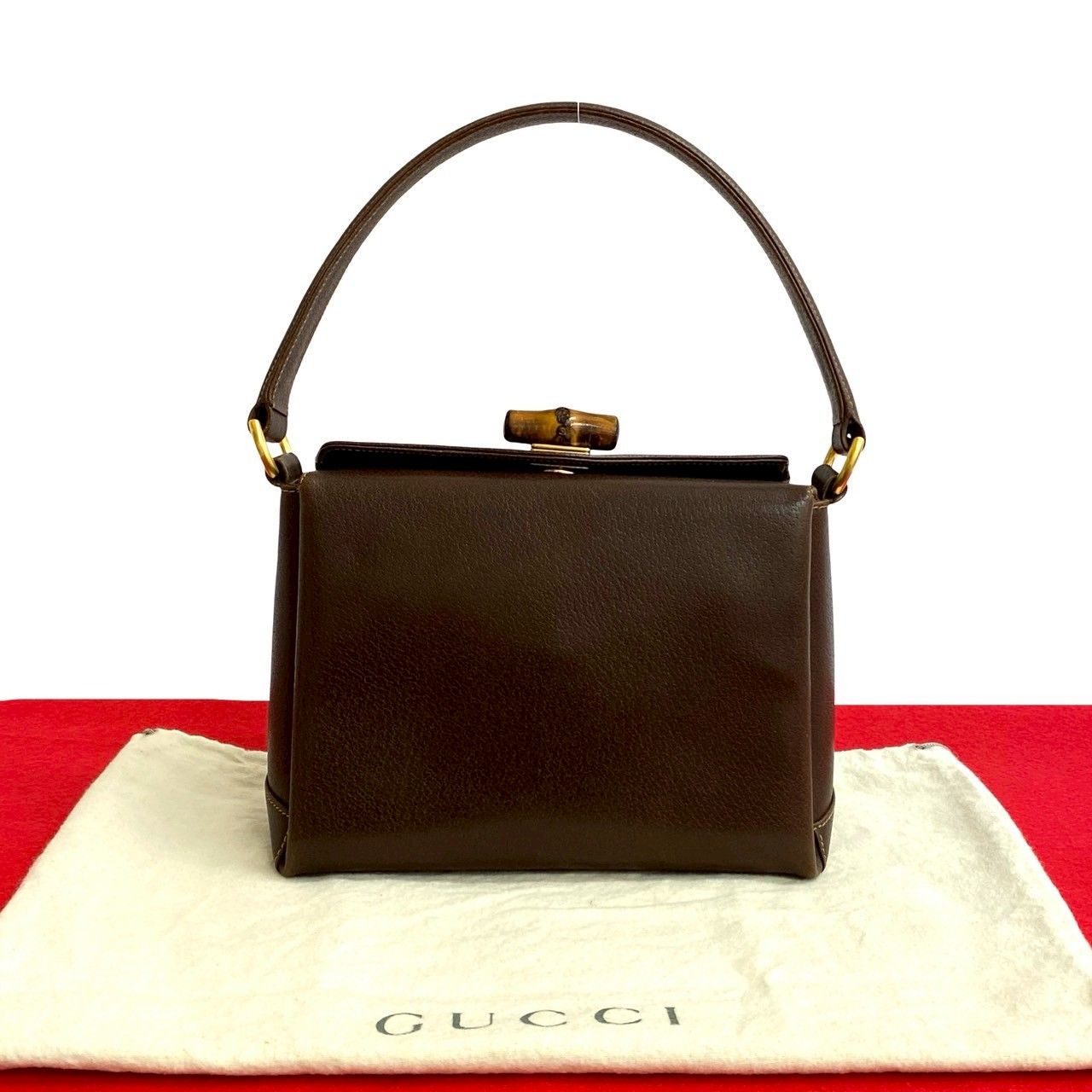 極 美品 袋付き GUCCI グッチ オールドグッチ ヴィンテージ