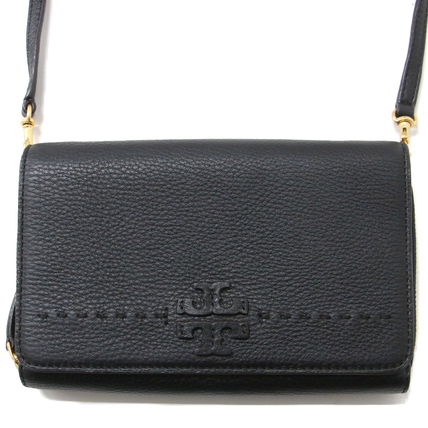 美品 TORY BURCH トリーバーチ バッグ ミニ ショルダー ブラック 黒 