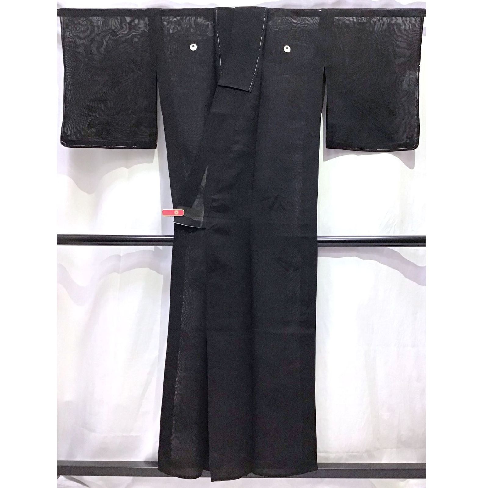 着物 紗 喪服 夏用 No.200701-1531 梱包サイズ60