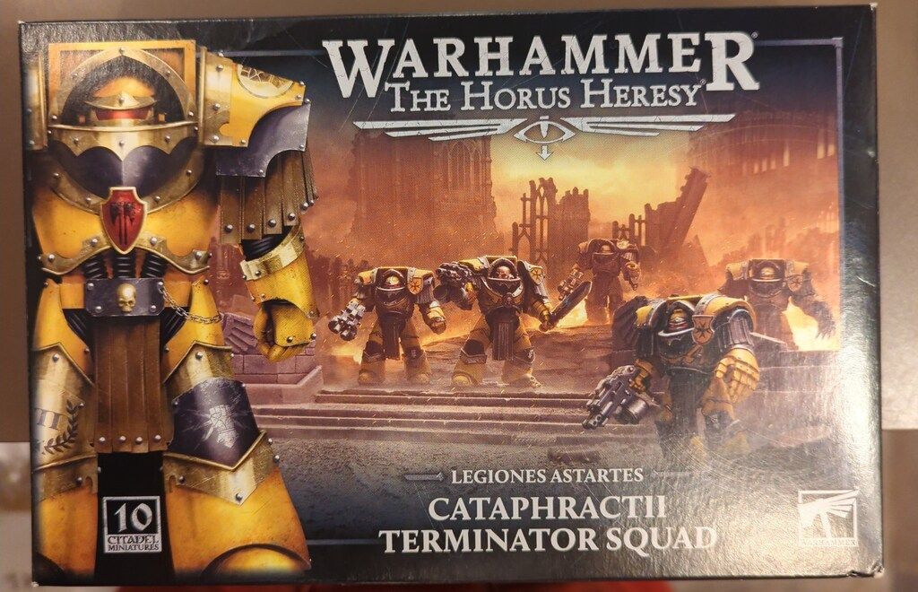 GAMES WORKSHOP WARHAMMER40000 THE HORUS HERESY Cataphractii Terminator Squad 2025