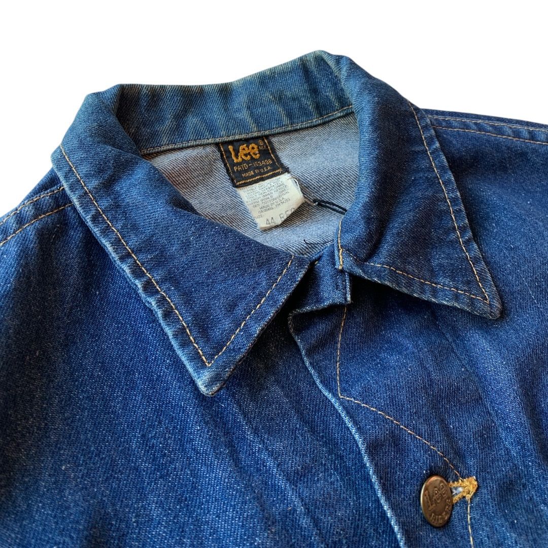 80s Lee PATD-153438 220 J デニムジャケット リー 80年代 名作 サイズ