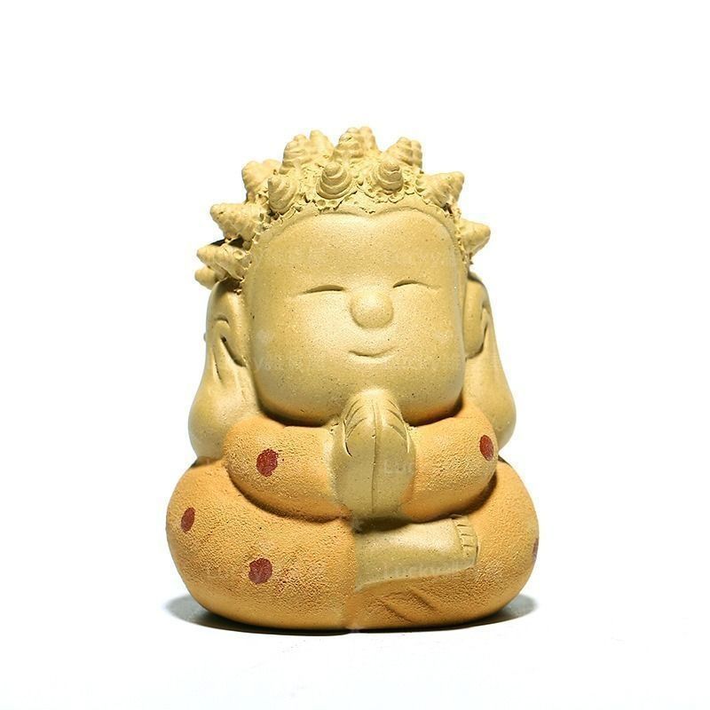 仏陀 仏 神様 神 置物 オブジェ 紫砂 開運 風水 幸運 健康 運気