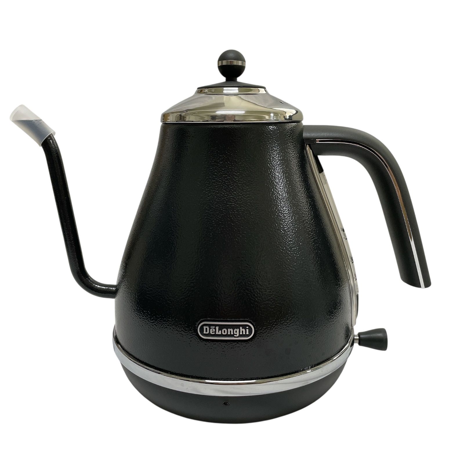 WJ18 デロンギ アイコナ 電気カフェケトル 1L KBOE1220J ブラック おしゃれ 電気ケトル
