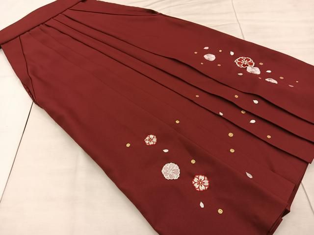 平和屋着物□長襦袢 単衣 扇面花地紋 暈し染め 正絹 逸品 CABA5400xi