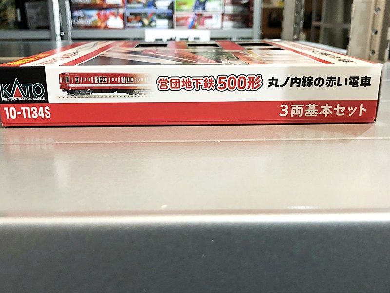 KATO 営団地下鉄500形丸ノ内線ノ赤イ電車 3両基本セット（新品　在庫品）