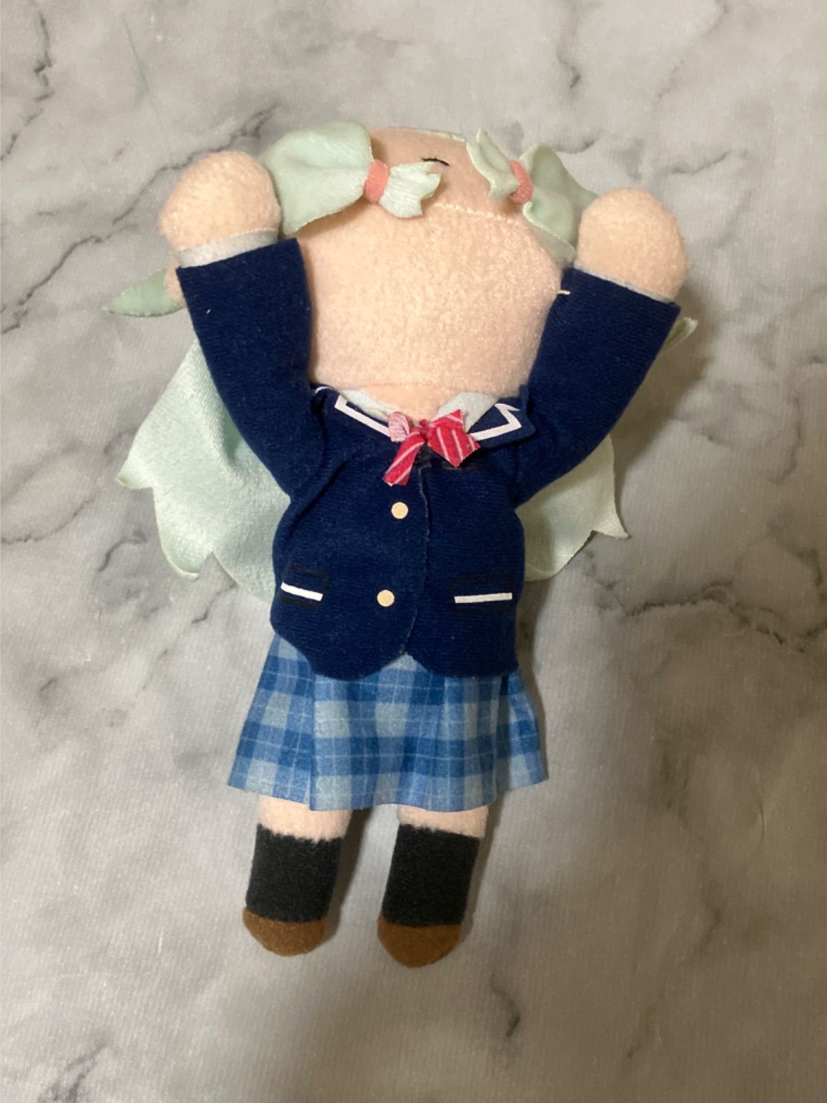 プロジェクトセカイ　草薙寧々　寝そべりぬいぐるみ　制服　プロセカ