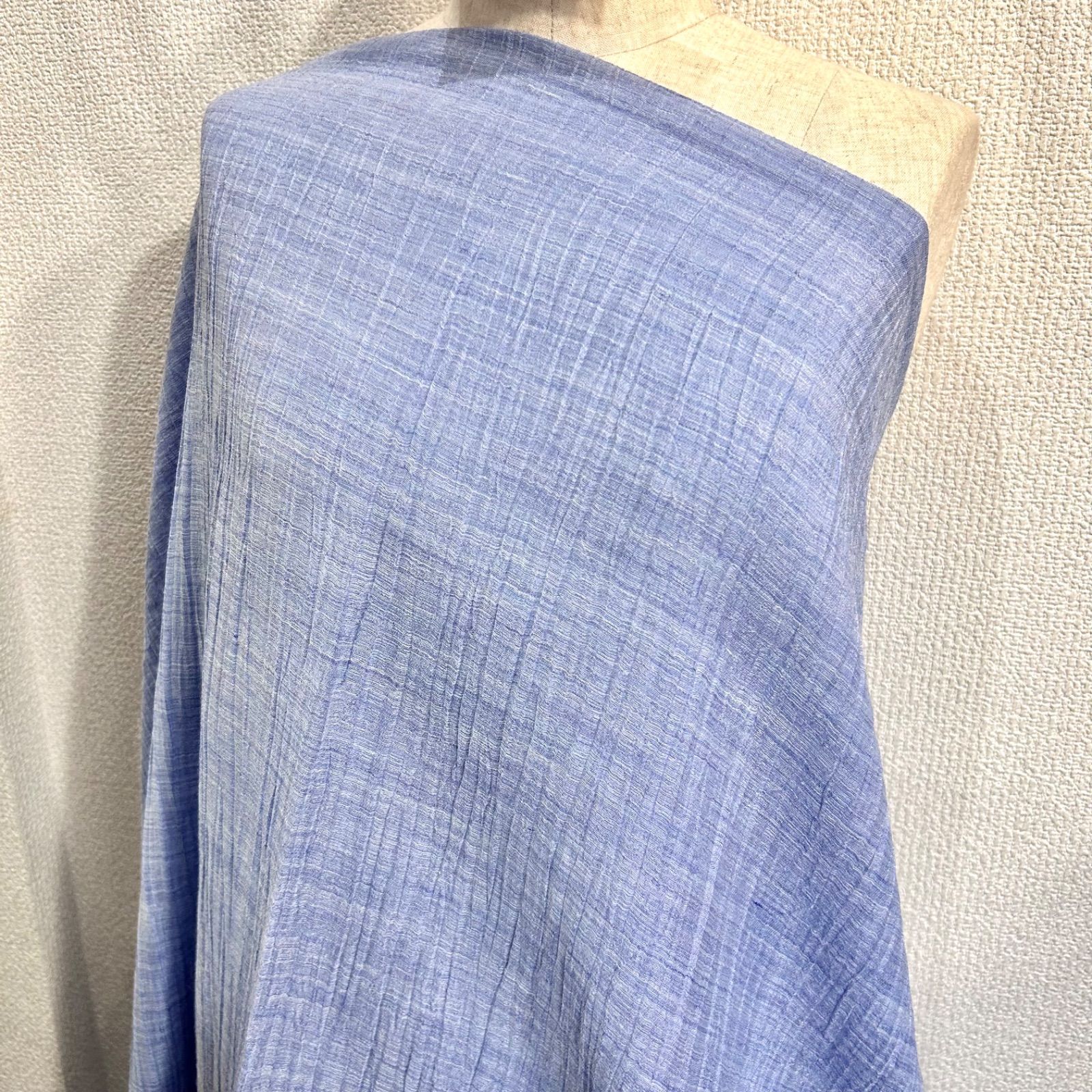一点のみ 2122 近江麻生地 ブルー 約250㎝