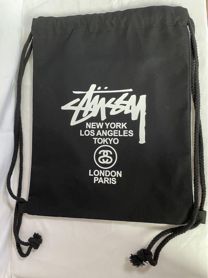 ステューシー STUSSY ナップサック リュック ブラック