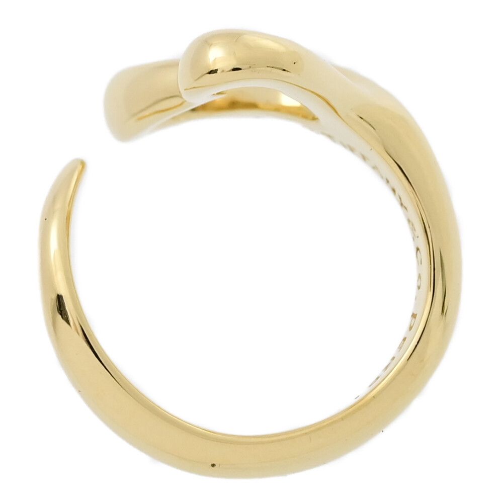 ◆TIFFANY&Co. ☆ ティファニー オープンハート リング　6号 TIFFANY＆Co. ティファニー オープンハートリング・指輪/K18YG