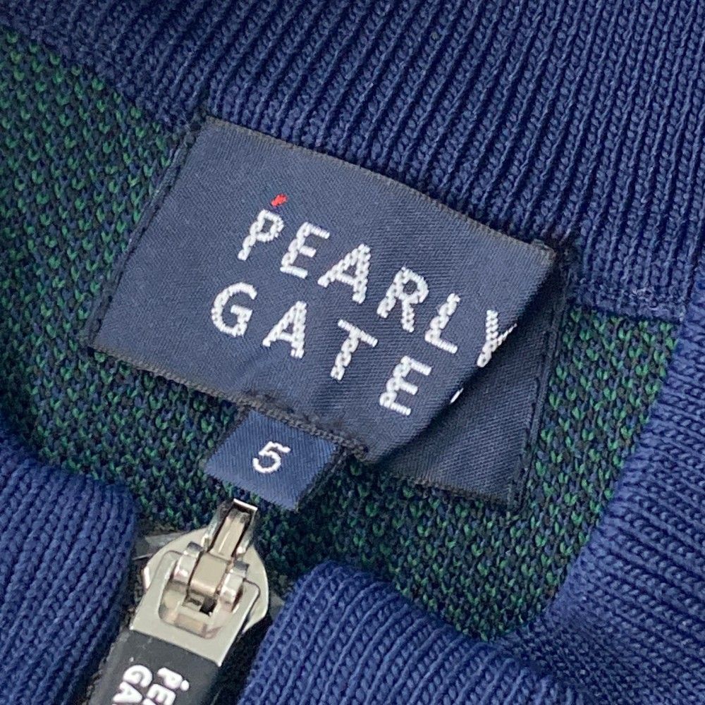 サイズ：5 PEARLY GATES パーリーゲイツ ニット ジップ