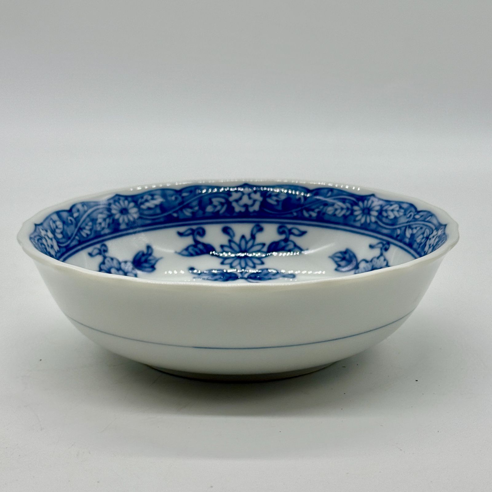 未使用品】たち吉 染付 小鉢 取り皿 5枚セット 和食器 昭和レトロ