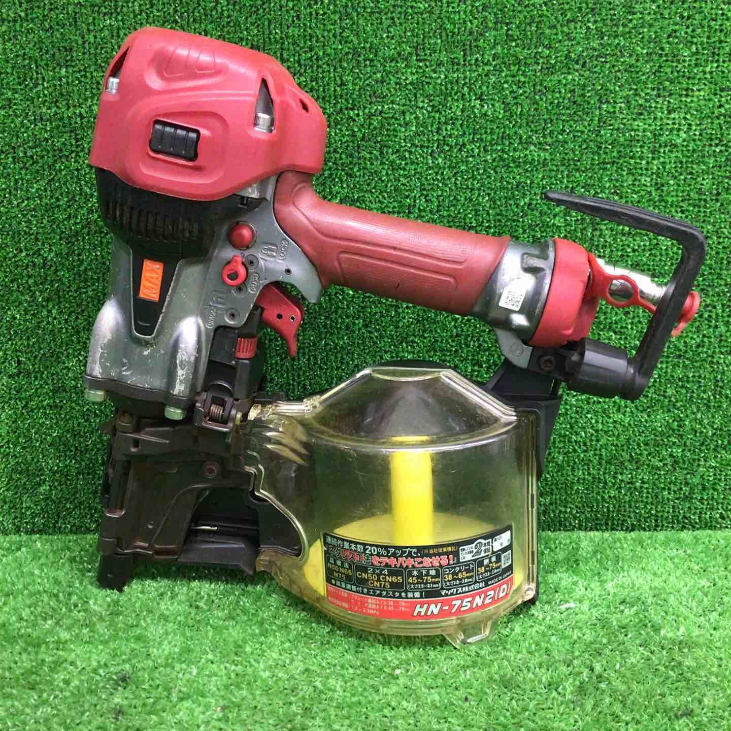 品 マックス|MAX 高圧エア釘打ち機 HN-75N2 D 鴻巣店