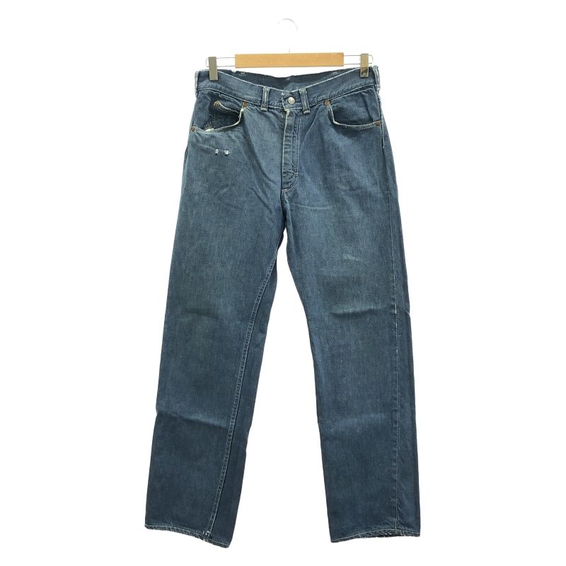 60s FOREMOST デニムパンツ 実寸82cm ブルー CONMATCジッパー フォアモスト 17