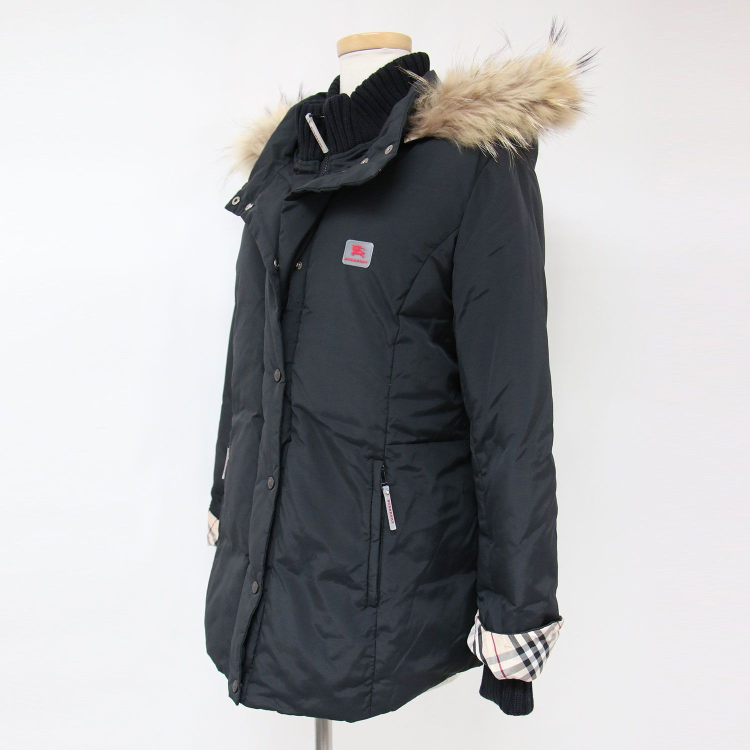 美品 BURBERRY LONDON バーバリー ロンドン ジャケット ブラック 黒  