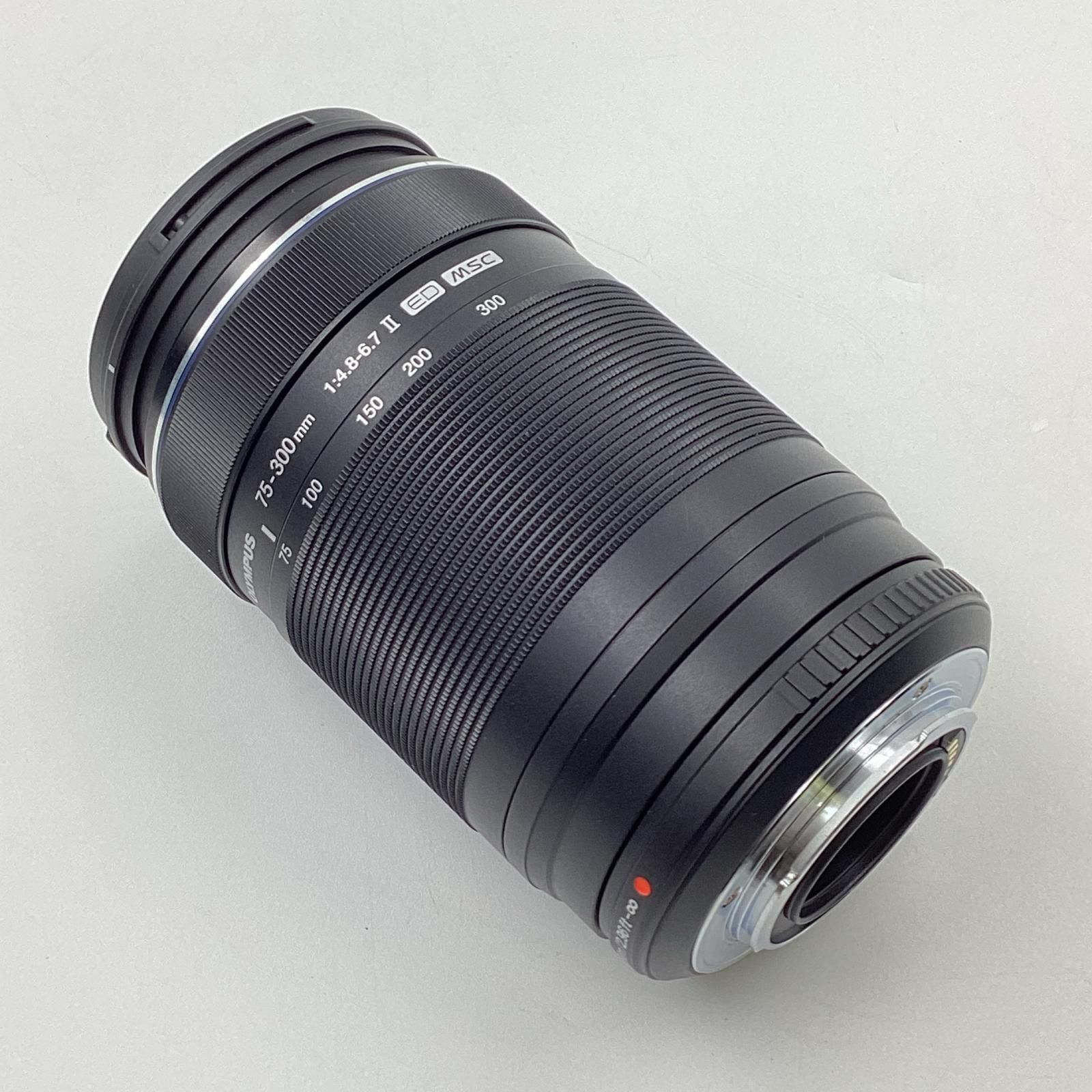 OLYMPUS M.ZUIKO DIGITAL ED 75-300mm F4.8-6.7 II [ブラック