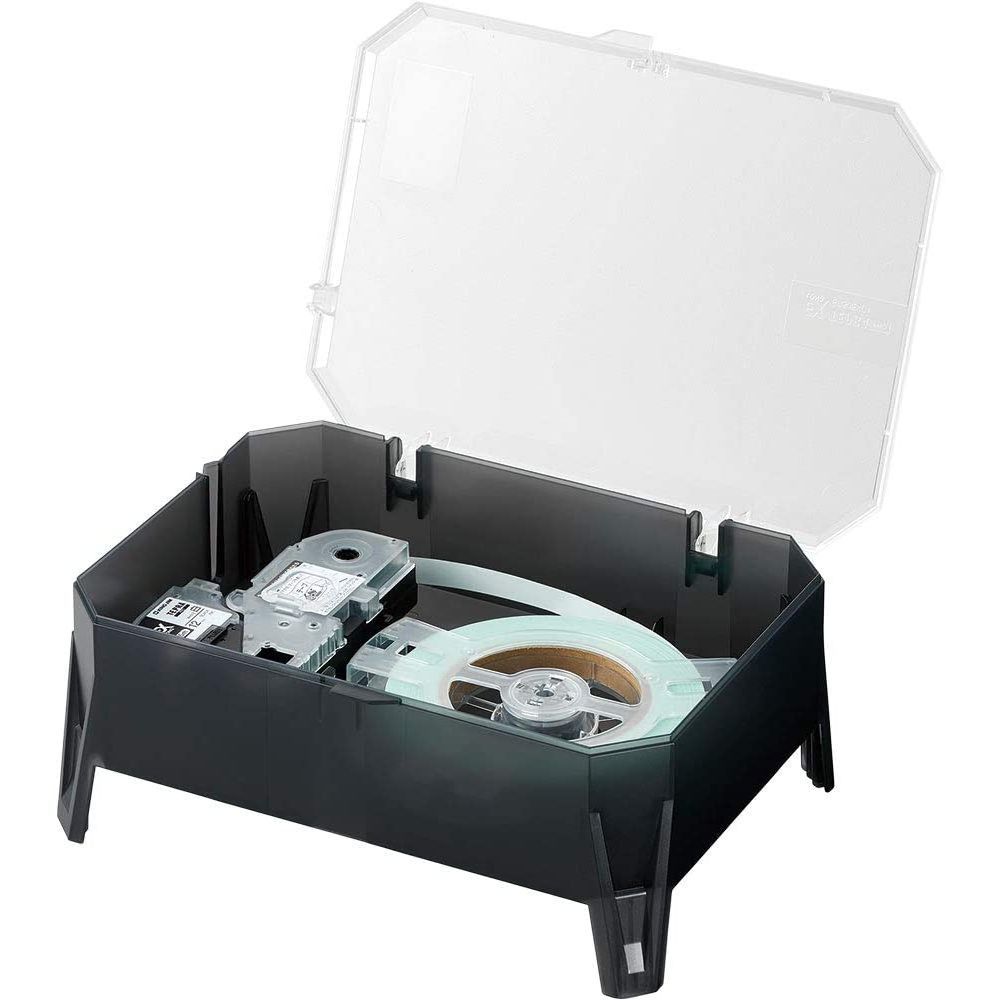 キングジム テプラPRO EXロングテープカートリッジ 白 12mm SS12K-EX 1点