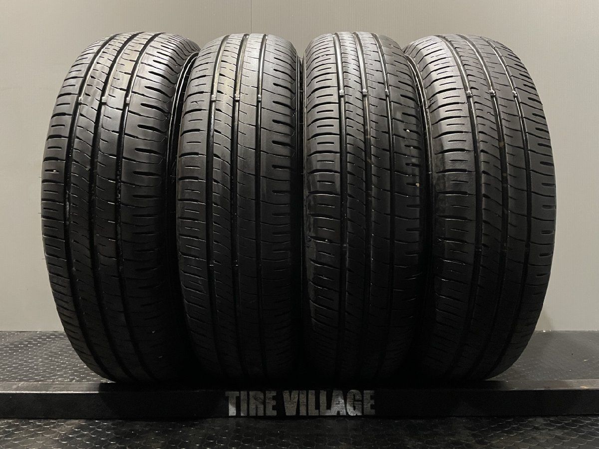 DUNLOP ENASAVE EC204 165/70R14 14インチ 夏タイヤ 4本 22年製 バリ溝 マーチ ソリオ ヴィッツ ベルタ等　(VTN025) DUNLOP ENASAVE EC204 165/70R14 14インチ 夏タイヤ 4本 22年製