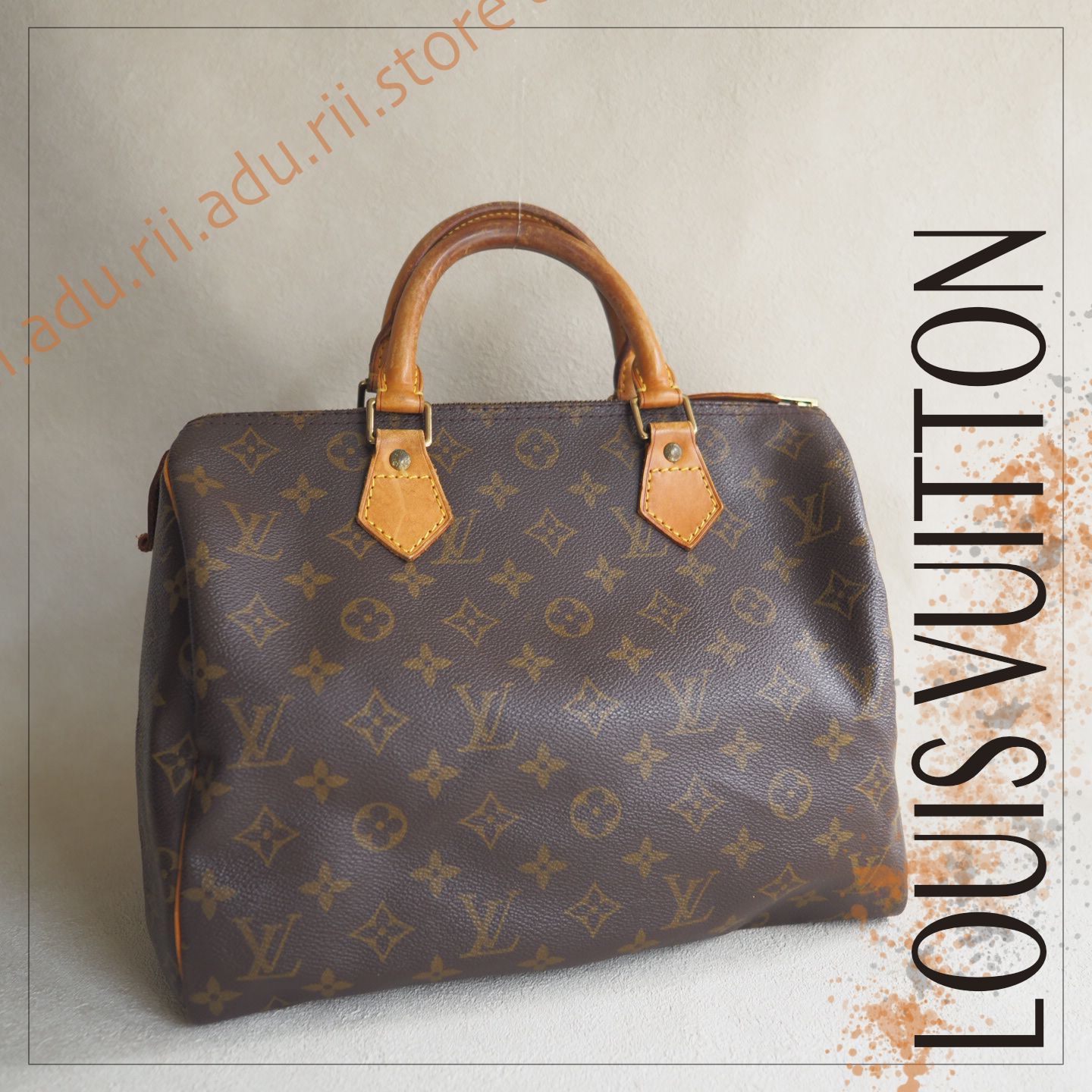 良品 ルイヴィトン LOUIS VUITTON モノグラム スピーディ30 ボストン