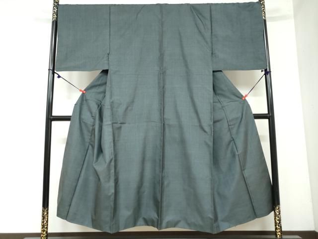 平和屋着物○男性 本場大島紬 アンサンブル 長羽織 100亀甲 総詰め  