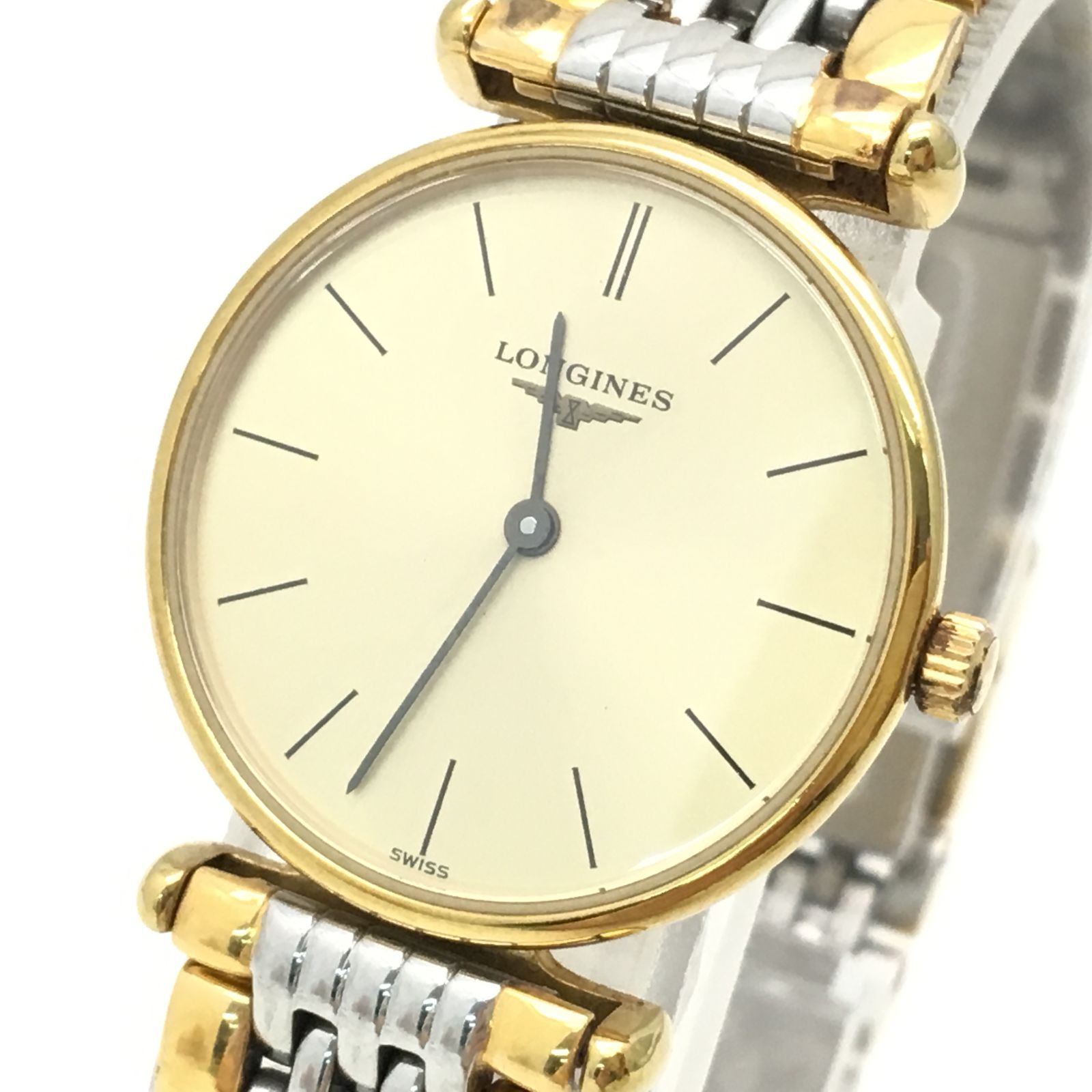 稼動品 LONGINES ロンジン グランドクラシック コンビカラー 腕時計