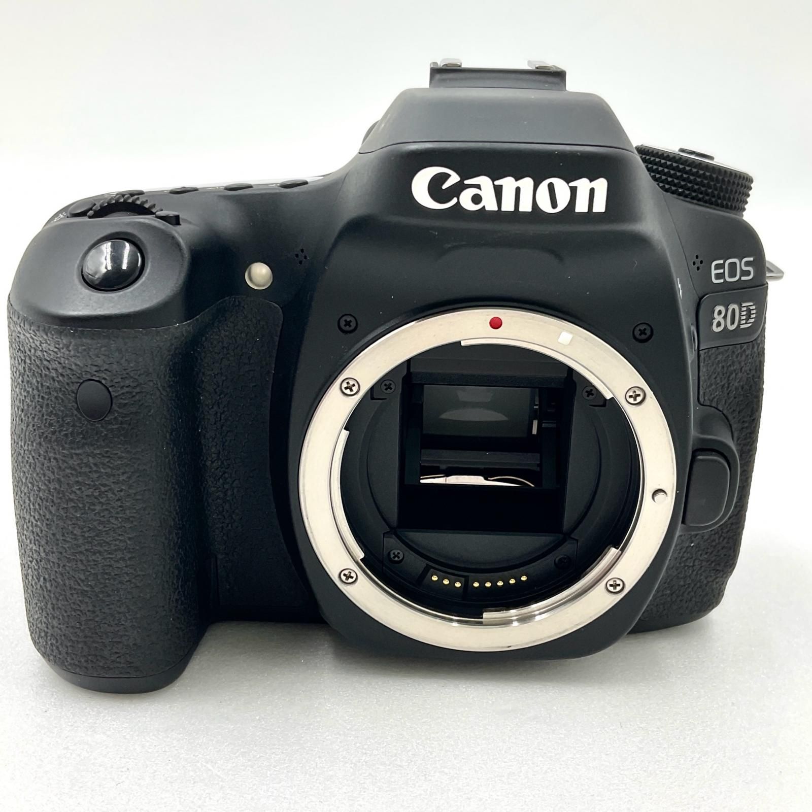 全額返金保証 最速発送 Canon デジタル一眼 EOS 80D ボディ ブラック 動作 済