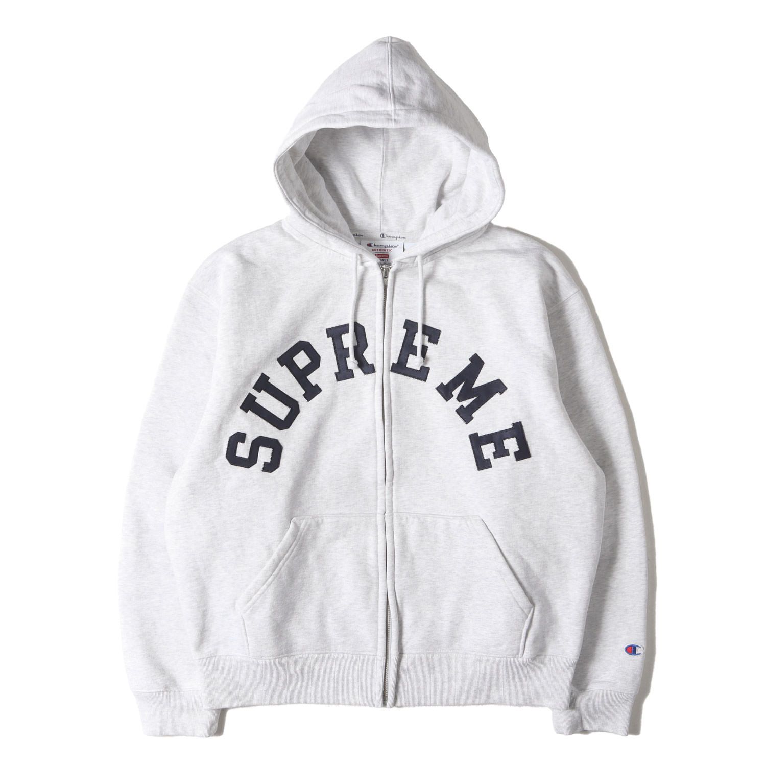 Supreme アーチロゴ Zip Up スウェット パーカー Supreme 'Arc Logo