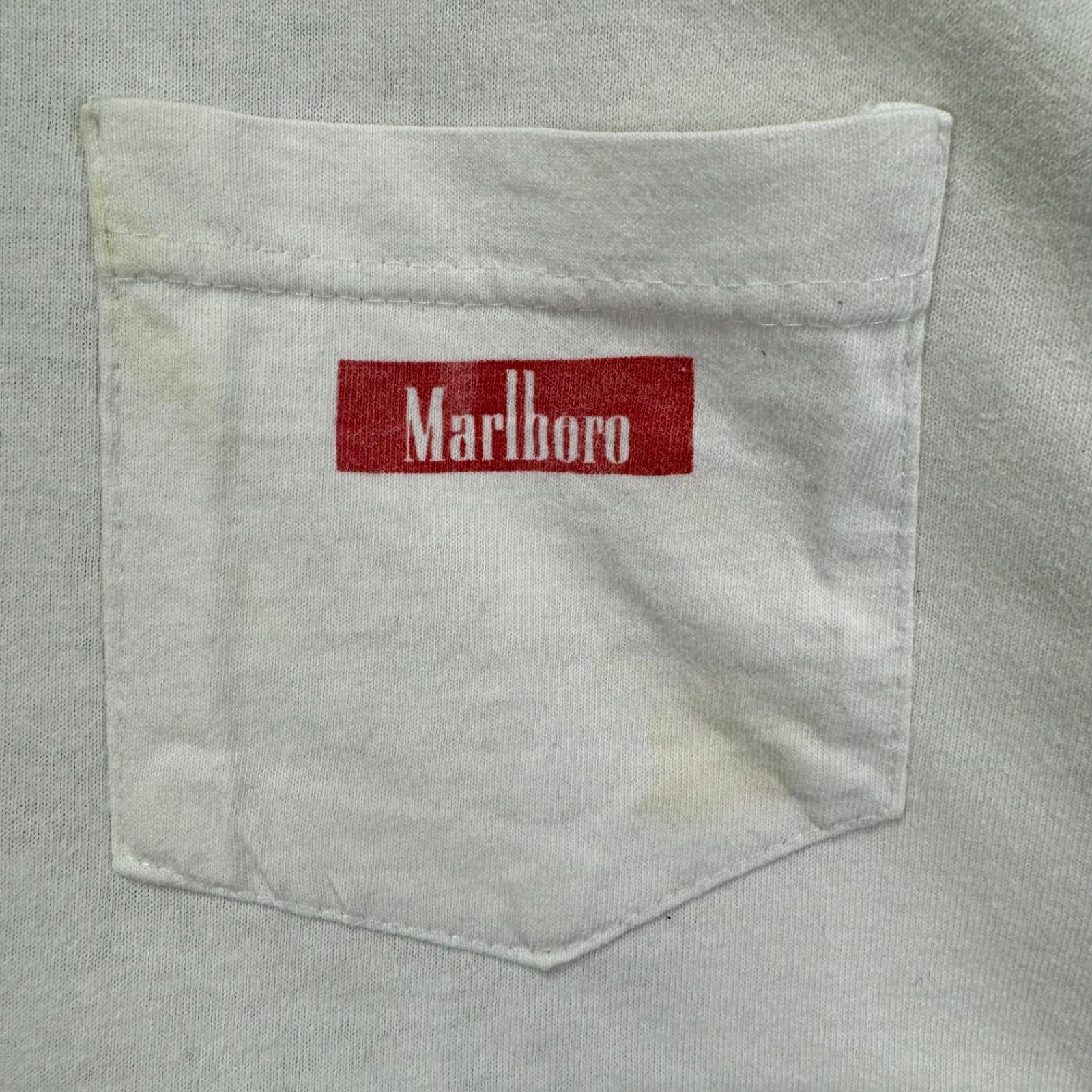 90s vintage Marlboro Logo Print T-shirt Tee マールボロ