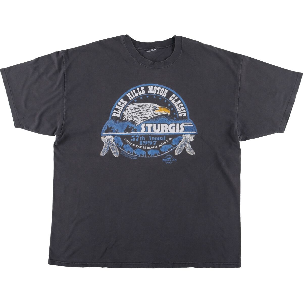 古着 90年代 モーターサイクル バイクTシャツ メンズXXL ヴィンテージ/eaa453388