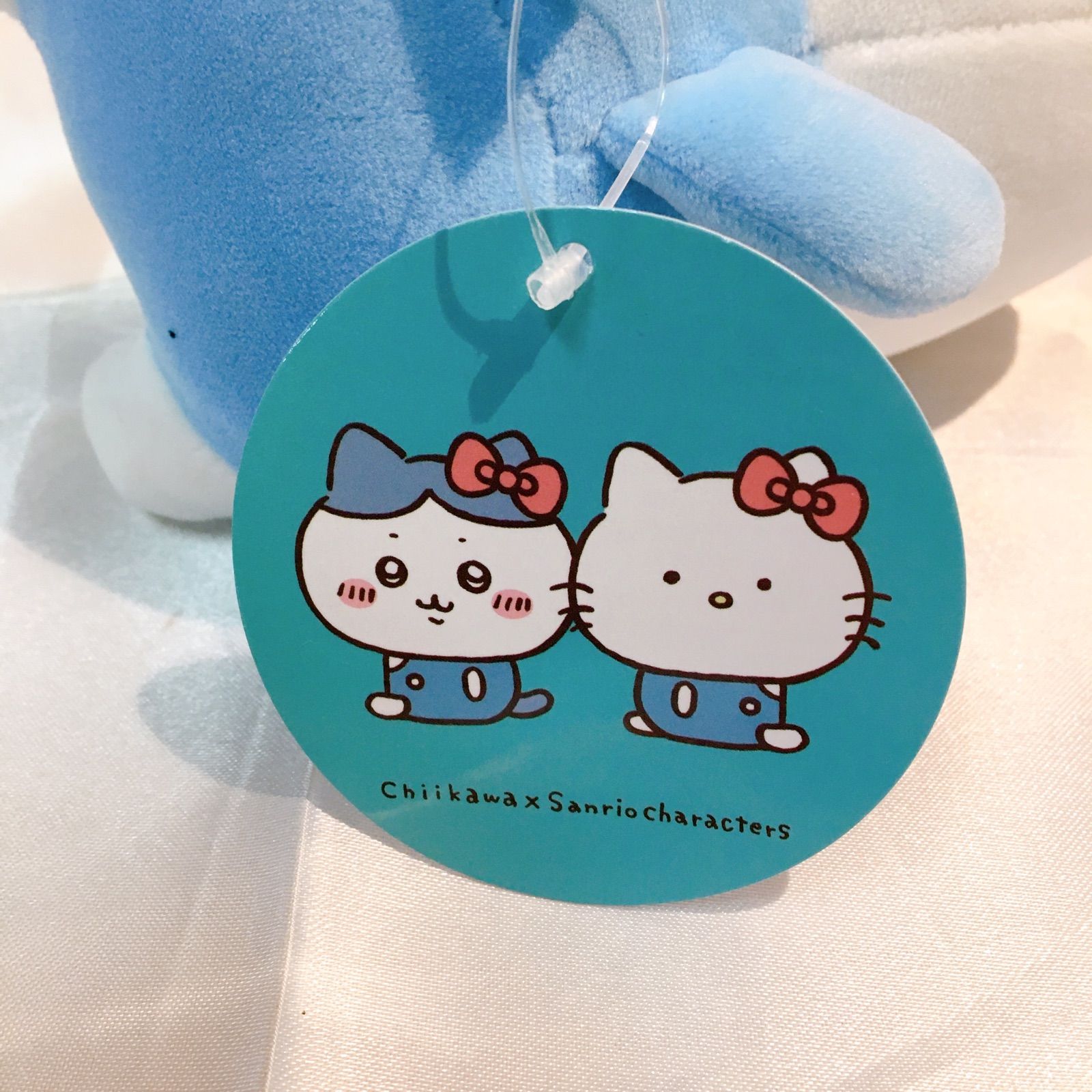 美品】ちいかわ×サンリオキャラクターズ ぬいぐるみS(ハチワレ