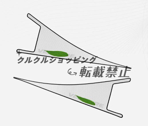 2025 トヨタ アルファード ヴェルファイア40系 敷居ストリップ下 トリム 保護カバー ダストカバー 2p FFCRYSTALESIA_COM
