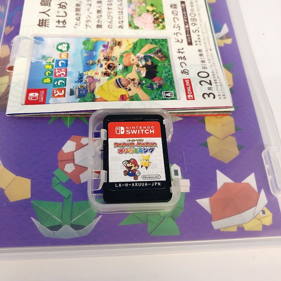 switch ペーパーマリオ オリガミキング 【ゲームソフト】【1