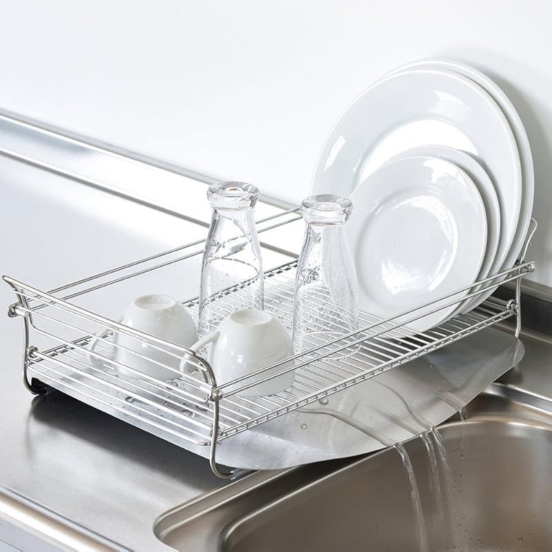 和平フレイズ 水切りかご 水が流れるトレー 0