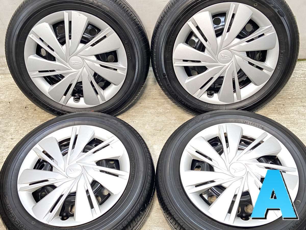 155|65R14 トーヨータイヤ ナノエナジー3 ダイハツ純正 14x4.5 100-4穴 タイヤ サマータイヤ ホイールセット 4本セット s14250610800