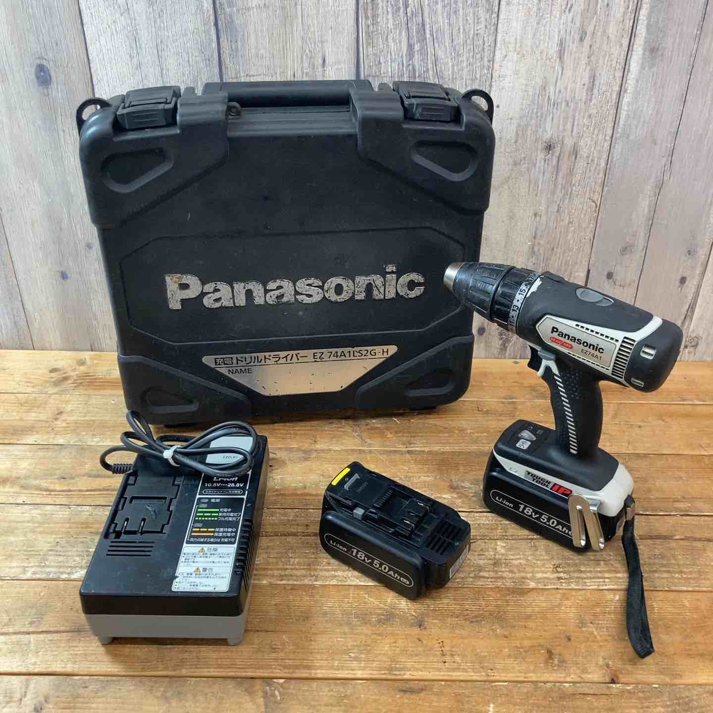 品 パナソニック Panasonic コードレスドリルドライバ EZ74A1LS2G-H 東大和店