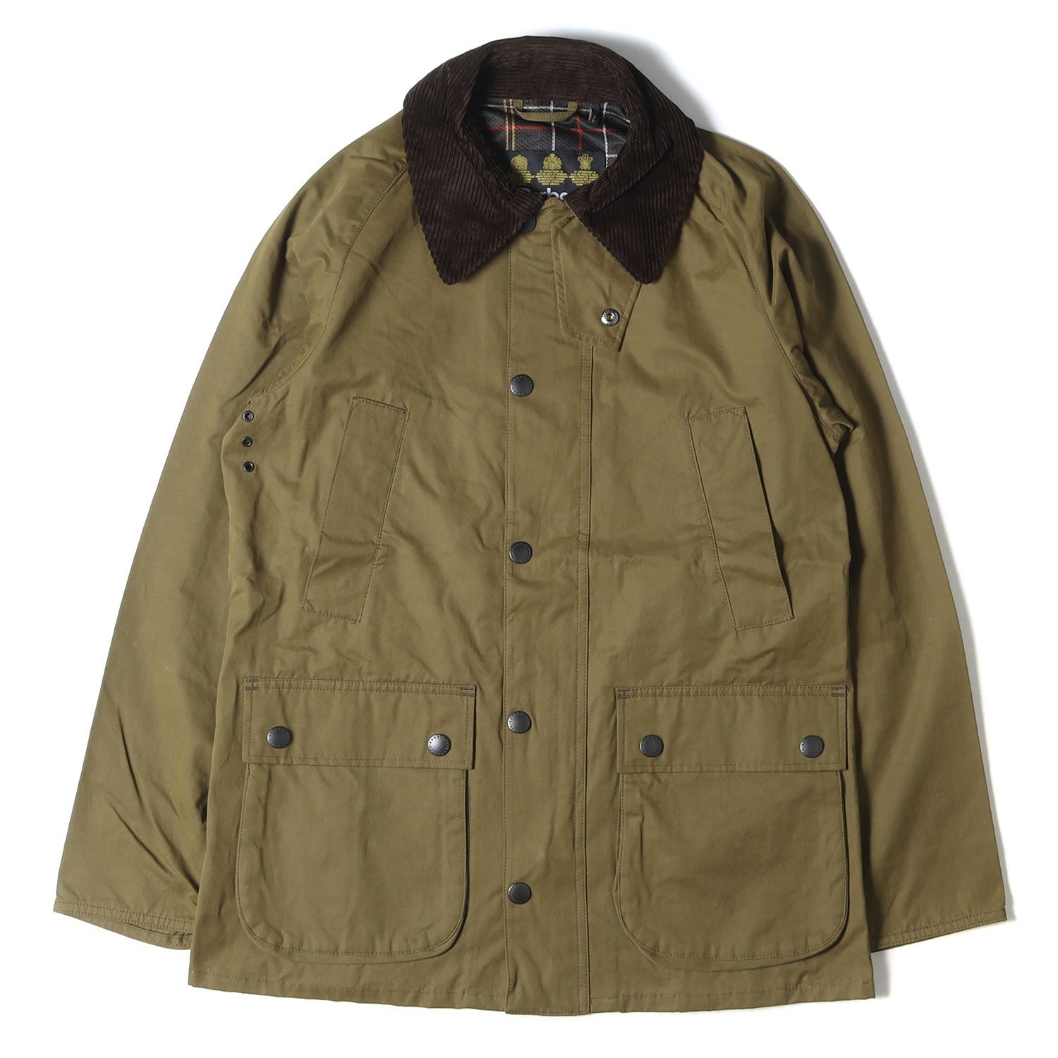 BARBOUR バブアー ジャケット ビデイル スリムフィット ピーチド BEDALE SL PEACHED 2201152 ノンワックス 22SS  カーキ 36 アウター ブルゾン コート - メルカリ