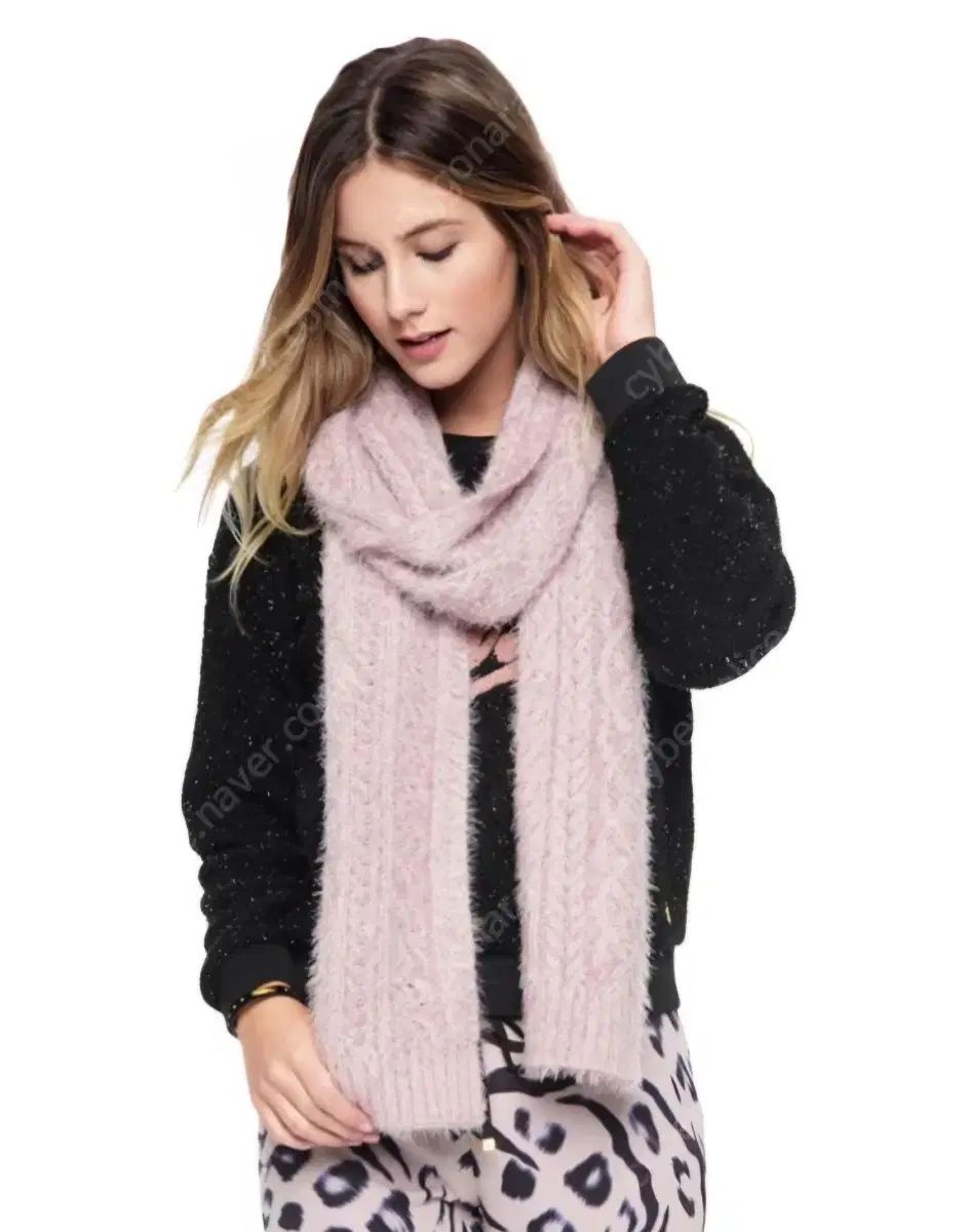 juicy couture wool alphaca ピンク ビーニー マフラー セット