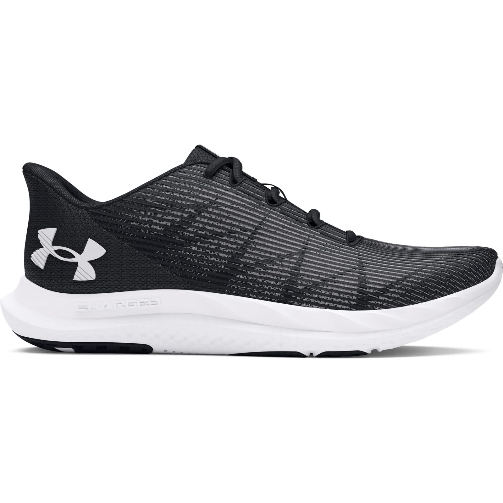 Under Armour アンダーアーマー UA Charged Speed Swift Black White White 26.5